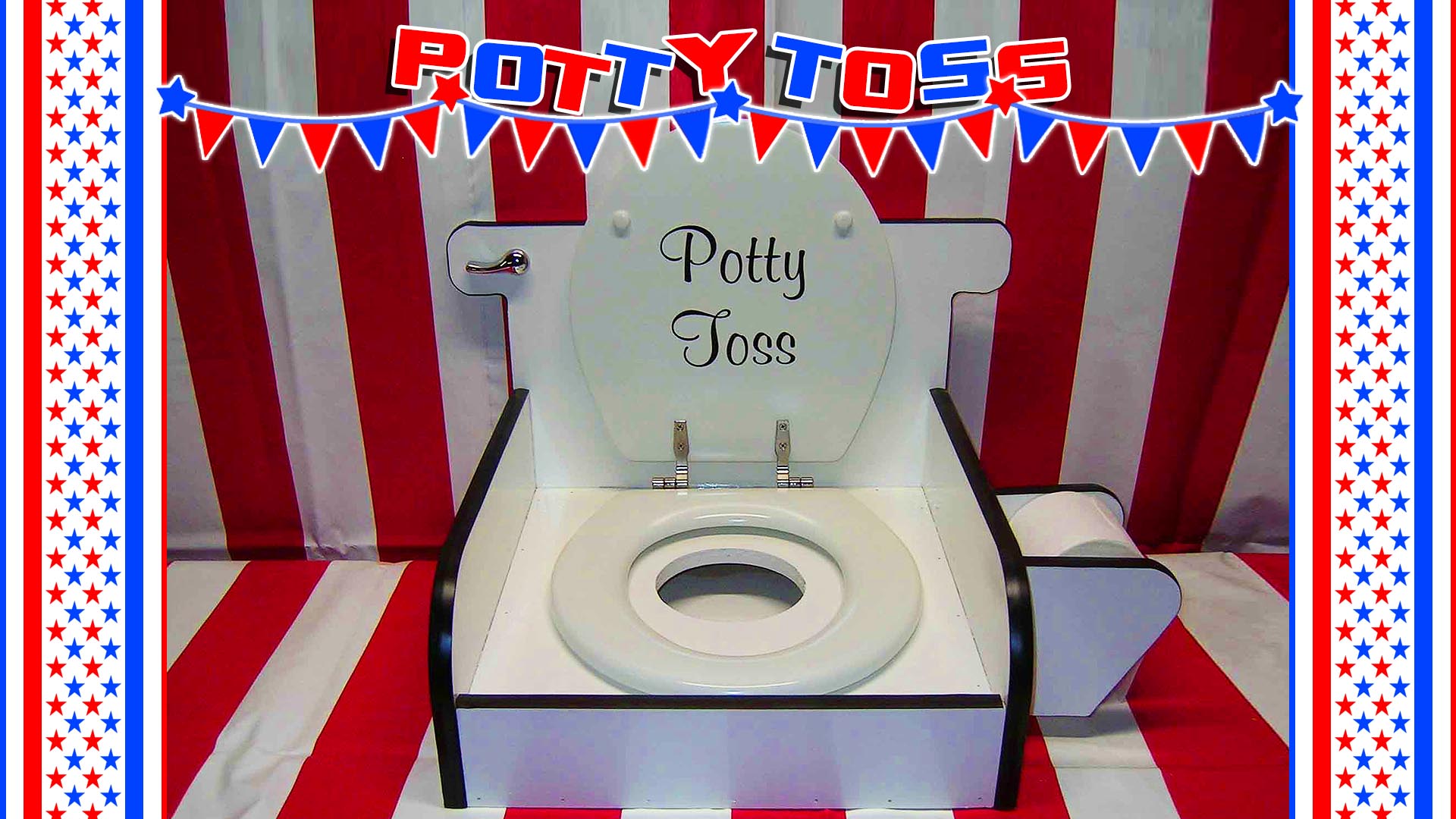 potty toss carnival game